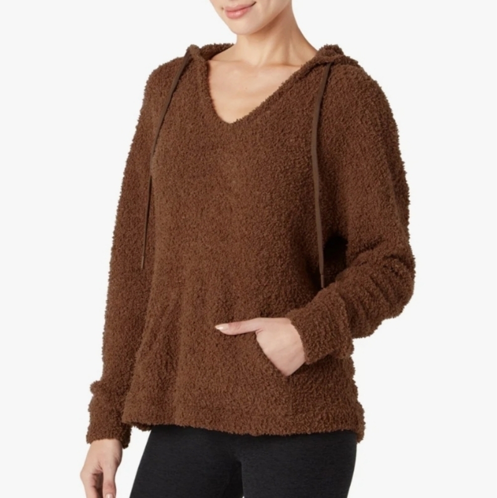 Beyond Yoga Cloud Cover Hoodie Walnut - Picture 3 of 16